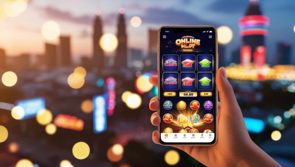 Ilustrasi permainan slot dana online yang populer di Indonesia